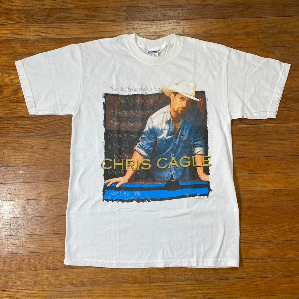 Vintage 2003 Chris Cable Just Love Me T-shirt Men's‎ Medium